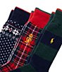 Polo Ralph Lauren Lamb Wool Novelty Socks 3-Pack Gift Box - Image 2