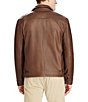 Color:Bison Brown - Image 2 - Lambskin Leather Jacket