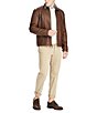 Color:Bison Brown - Image 3 - Lambskin Leather Jacket