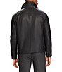 Color:Polo Black - Image 2 - Lambskin Leather Jacket