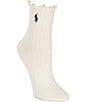 Polo Ralph Lauren Lettuce Edge Ankle Socks - Image 1