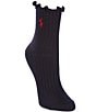 Polo Ralph Lauren Lettuce Edge Ankle Socks - Image 2