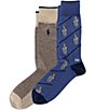 Polo Ralph Lauren Litchfield Mini Bear Socks 2-Pack - Image 1