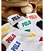 Polo Ralph Lauren Little Boys Performance Polo Logo Quarter Socks 6-Pack - Image 4