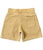 Color:Camel - Image 2 - Little Boys 2T-7 Drawstring French Terry Shorts