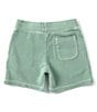 Color:Faded Mint - Image 2 - Little Boys 2T-7 Drawstring French Terry Shorts