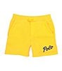 Polo Ralph Lauren Little Boys 2T-7 Logo Fleece Shorts, Color:Yellowfin/City Royal - Image 1