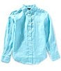 Polo Ralph Lauren Little Boys Long Sleeve Linen Shirt