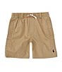 Color:Classic Khaki - Image 1 - Little Boys 2T-7 Parachute Rugby Twill Shorts