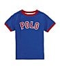 Polo Ralph Lauren Little Boys 2T-7 Short-Sleeve Baseball-Logo Jersey T-Shirt