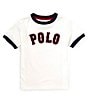 Polo Ralph Lauren Little Boys 2T-7 Short-Sleeve Baseball-Logo Jersey T-Shirt