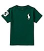 Color:New Forest - Image 1 - Little Boys 2T-7 Short-Sleeve Big Pony Jersey T-Shirt