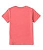 Color:Pale Red - Image 2 - Little Boys 2T-7 Short-Sleeve Crewneck Jersey T-Shirt