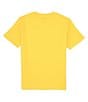 Color:Chrome Yellow - Image 2 - Little Boys 2T-7 Short Sleeve Crewneck Jersey T-Shirt