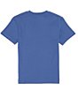 Color:Beach Royal - Image 2 - Little Boys 2T-7 Short Sleeve Crewneck Jersey T-Shirt