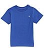 Color:Liberty Blue - Image 1 - Little Boys 2T-7 Short-Sleeve Essential T-Shirt
