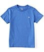 Color:Blue - Image 1 - Little Boys 2T-7 Short-Sleeve Essential T-Shirt