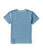 Color:Cassidy Blue - Image 2 - Little Boys 2T-7 Short Sleeve Graphic Jersey T-Shirt