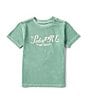 Color:Faded Mint - Image 1 - Little Boys 2T-7 Short Sleeve Graphic Jersey T-Shirt