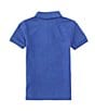 Color:Beach Royal - Image 2 - Little Boys 2T-7 Short-Sleeve Mesh Polo Shirt