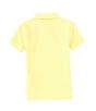 Color:Oasis Yellow - Image 2 - Little Boys 2T-7 Short-Sleeve Mesh Polo Shirt