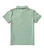 Color:Faded Mint - Image 2 - Little Boys 2T-7 Short-Sleeve Pocket Jersey Polo Shirt