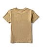 Color:Camel - Image 2 - Little Boys 2T-7 Short-Sleeve Pocket Jersey T-Shirt