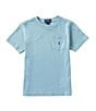 Color:Cassidy Blue - Image 1 - Little Boys 2T-7 Short-Sleeve Pocket Jersey T-Shirt