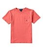 Color:Adirondack Berry - Image 1 - Little Boys 2T-7 Short-Sleeve Pocket Jersey T-Shirt