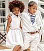 Polo Ralph Lauren Little Boys 2T-7 Suffield Chino Pants, White - Image 3