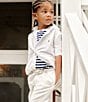 Polo Ralph Lauren Little Boys 2T-7 Suffield Chino Pants, White - Image 4