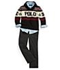 Polo Ralph Lauren Little Boys 2T-7 Suffield Chino Pants, Polo Black - Image 3