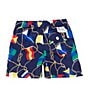 Polo Ralph Lauren Little Boys Traveler Signal Flagged Tossed Print Swim Trunks, Color:Multi - Image 2