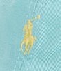 Polo Ralph Lauren Little Boys Chino Ball Cap, Color:Parakeet/Oasis Yellow - Image 2