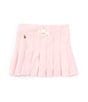 Color:Hint Of Pink - Image 1 - Little Girls 2T-6X Pleated Mesh Skort