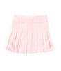 Color:Hint Of Pink - Image 2 - Little Girls 2T-6X Pleated Mesh Skort