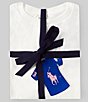 Color:White/Blue/White/Newport Navy - Image 2 - Little Girls 2T-6X Short Sleeve Jersey T-Shirt 3-Pack