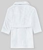 Color:White - Image 2 - Little Kids 2T-7 Polo Bear Patch Terry Robe