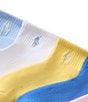 Polo Ralph Lauren Little/Big Girls 4-11 Performance Cushioned Solid Quarter Sock 6-Pack, Color:Pastel - Image 2