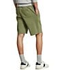 Color:Canopy Olive - Image 2 - Logo Double-Knit Mesh 9#double; Inseam Shorts