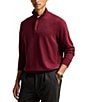 Polo Ralph Lauren Long Sleeve Luxury Jersey Quarter-Zip Pullover, Color:Vintage Port Heather - Image 1