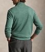 Polo Ralph Lauren Long Sleeve Luxury Jersey Quarter Zip Pullover - Image 2