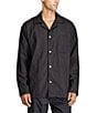 Polo Ralph Lauren Long Sleeve Woven Soho Plaid Pajama Top, Color:Black - Image 1