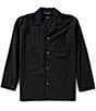 Color:Black - Image 1 - Long Sleeve Woven Soho Plaid Pajama Top