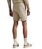 Polo Ralph Lauren Loop-Back Fleece 6.5#double; Inseam Shorts, Color:Stoneware Grey - Image 2