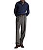 Polo Ralph Lauren Luxury Herringbone Printed Quarter-Zip Jersey Pullover - Image 6
