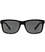 Color:Black Havana - Image 2 - Men's 0ph4098 57mm Square Sunglasses