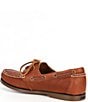 Color:Tan - Image 3 - Men's Bienne Leather Boat Shoes