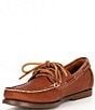 Color:Tan - Image 4 - Men's Bienne Leather Boat Shoes