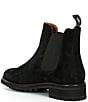Color:Black - Image 3 - Men's Bryson Waxed Suede Chelsea Boots